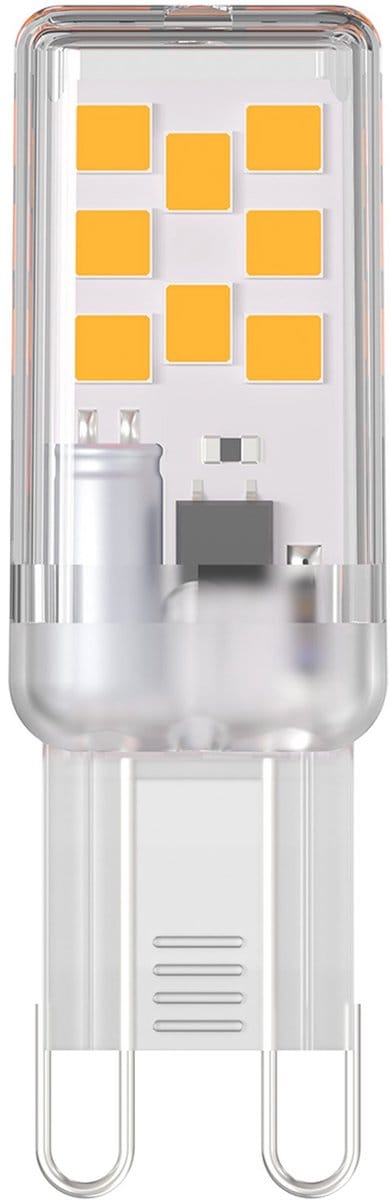 Ledvion - 1X G9 LED Lampe, 2,2W, 2700K, 250 Lumen