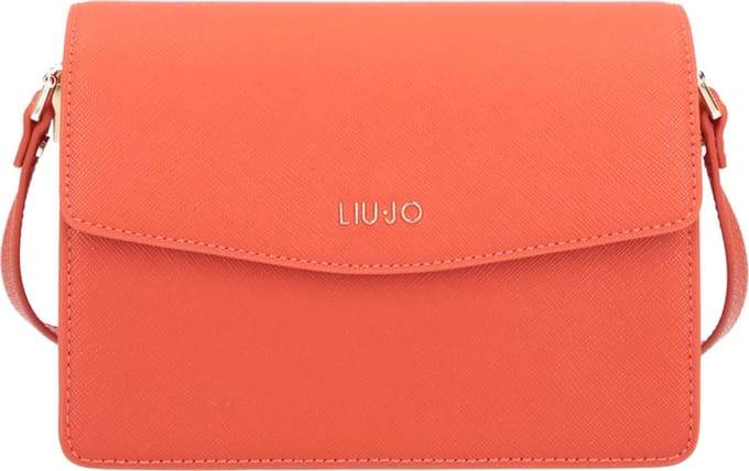 LIU JO Schoudertas Caliwen Crossbody Bag Pumpkin Koraalrood