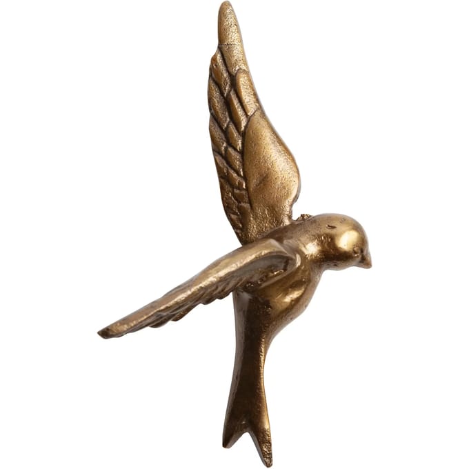 WOOOD Avaler Too Vogels - Metaal - Antique Brass - Set van 3