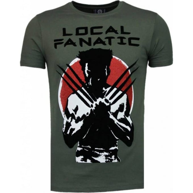 Local Fanatic Wolverine flock t-shirt
