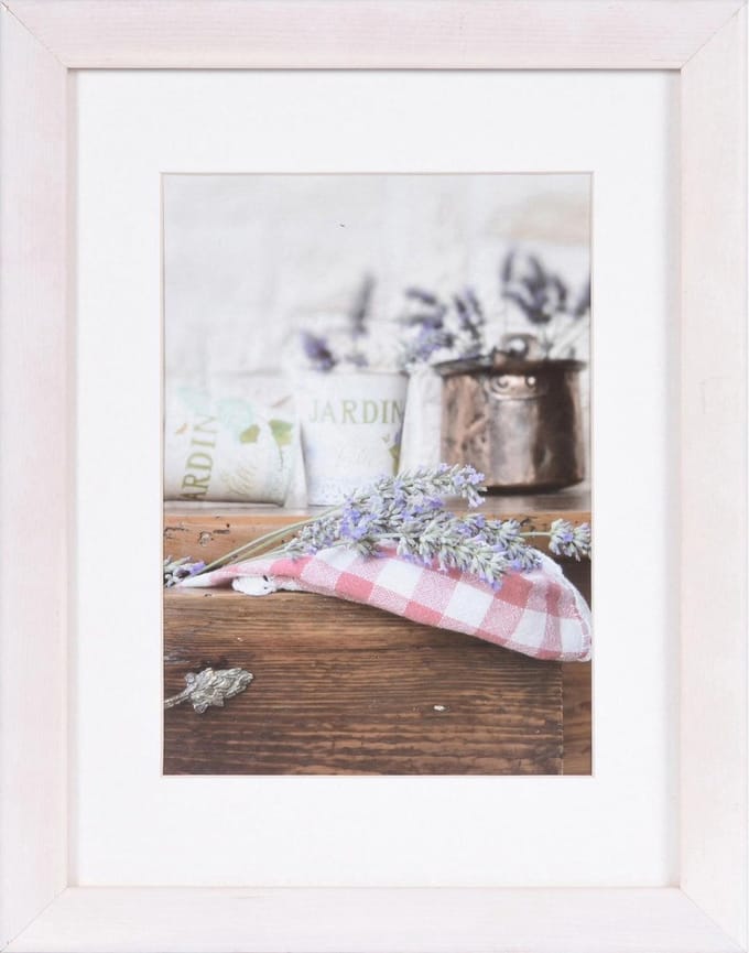 Fotolijst - Henzo - Jardin - Fotomaat 18x24 cm - Wit