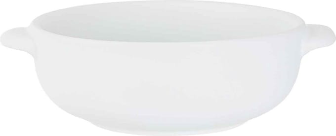Soepkommetje - porselein - wit - rond - 13 cm - klein schaaltje