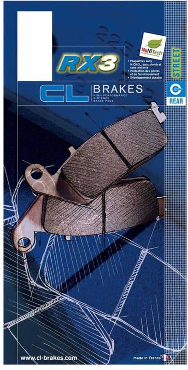 Cl Brakes 2922rx3 Gesinterde Remblokken Blauw