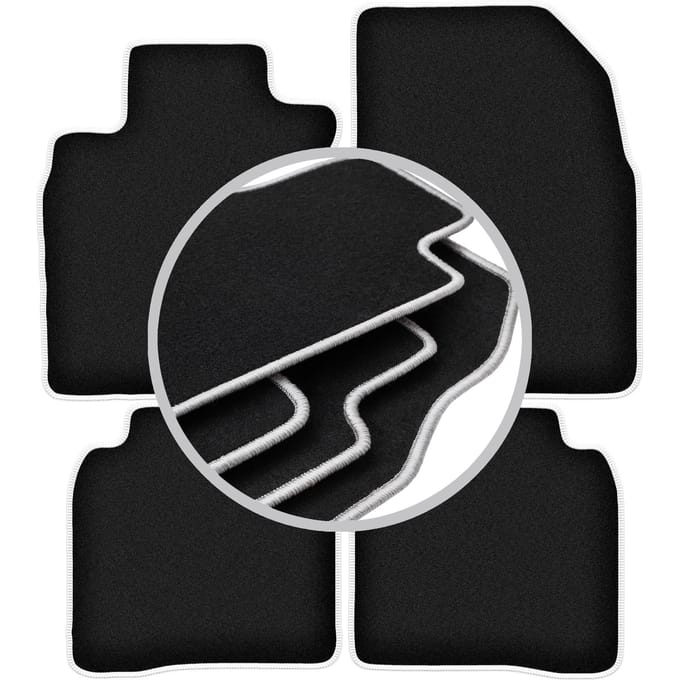 CARLUX-SILVER automatten voor: Nissan Note I E11 minivan (2006-2012)