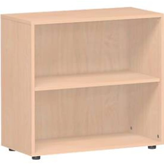 PALENQUE boekenkast, 2 OH, B 800 x D 400 x H 752 mm, beukendecor