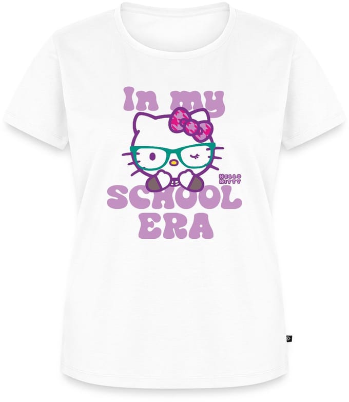 Hello Kitty Met Bril In My School Era Premium T Shirt Dames