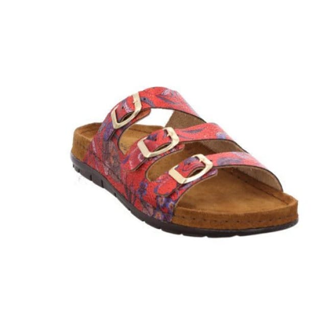 Rohde Rodigo-D - dames sandaal - Rood - maat 42 (EU) 8 (UK)