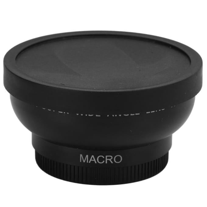 43mm 0.45X Groothoeklens Legering en Optisch Glas voor 43MM Filterdiameter Cameraobjectieven gray