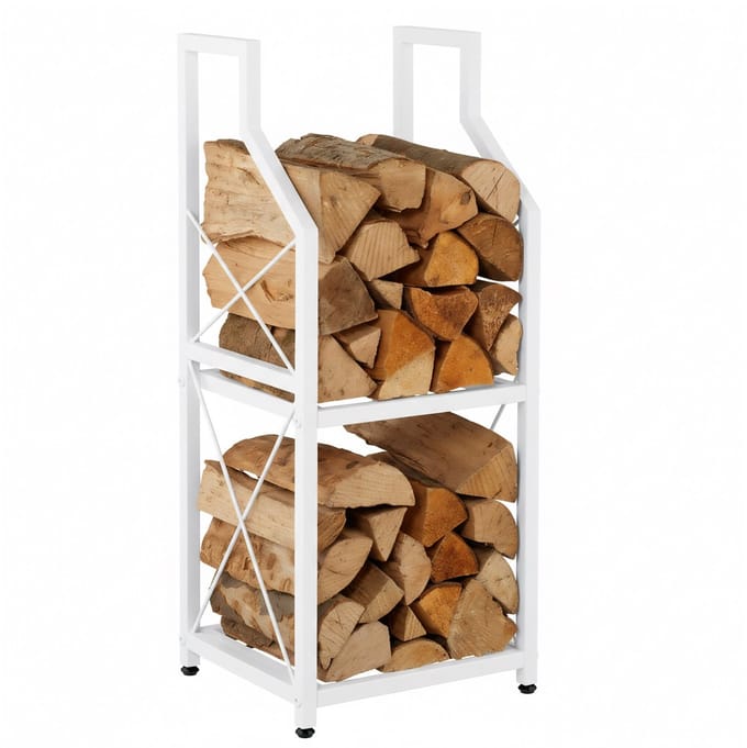 Houtopslag - 81,5 x 34,5 x 30,5 cm - binnen - wit