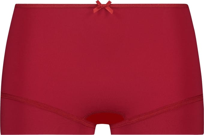 RJ Pure Color Dames Short Donkerrood M