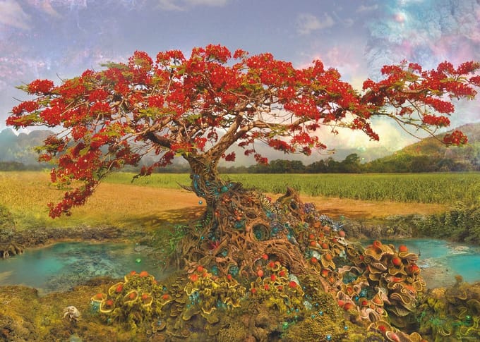 Strontium Tree. Puzzle 1000 Teile