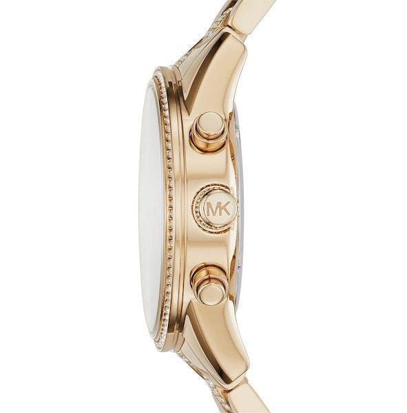 Michael Kors MK6484 gouden wijzerplaat dameshorloge 37 goud