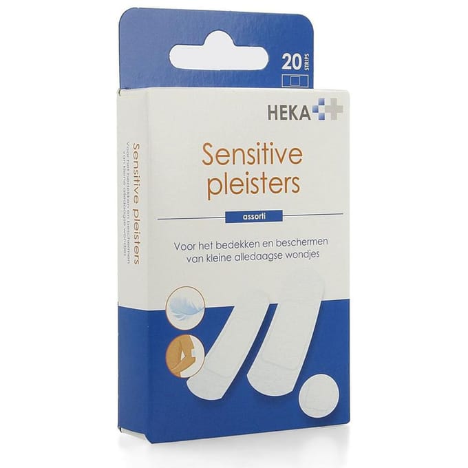 Heka Otc Wondpleister Sensitive Assortiment 20