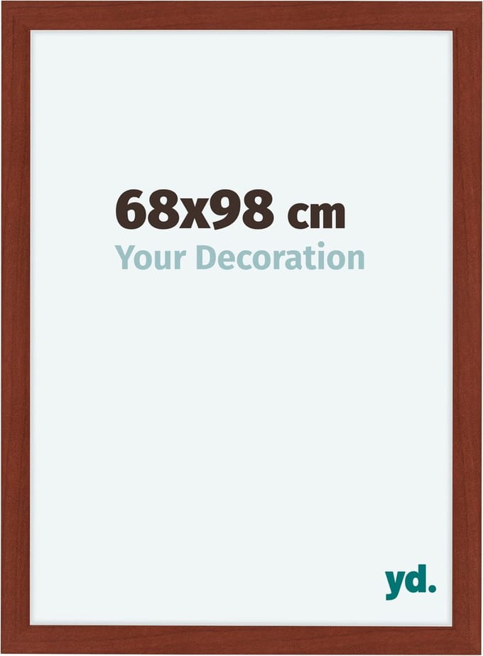 Your Decoration - Fotolijst 68x98 cm - MDF - Kersen - Como
