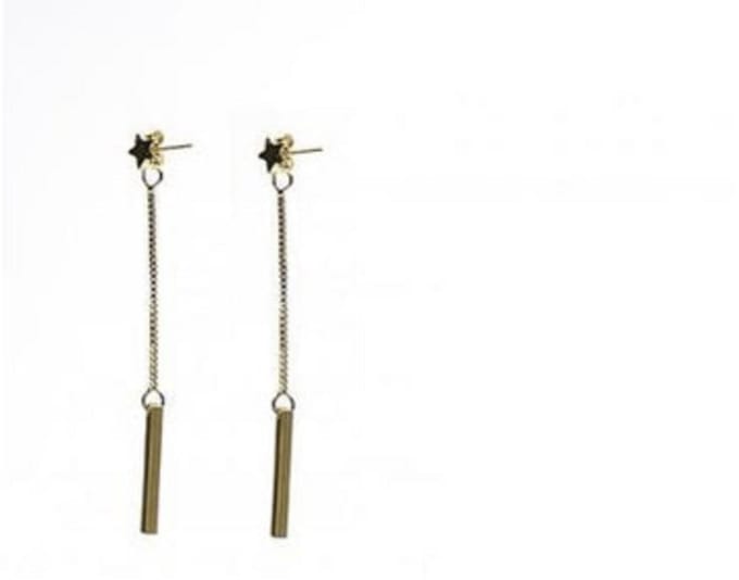 Karma Pull Through oorbel M1871 Tubes Stars