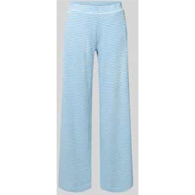 Flared cut broek met steekzakken