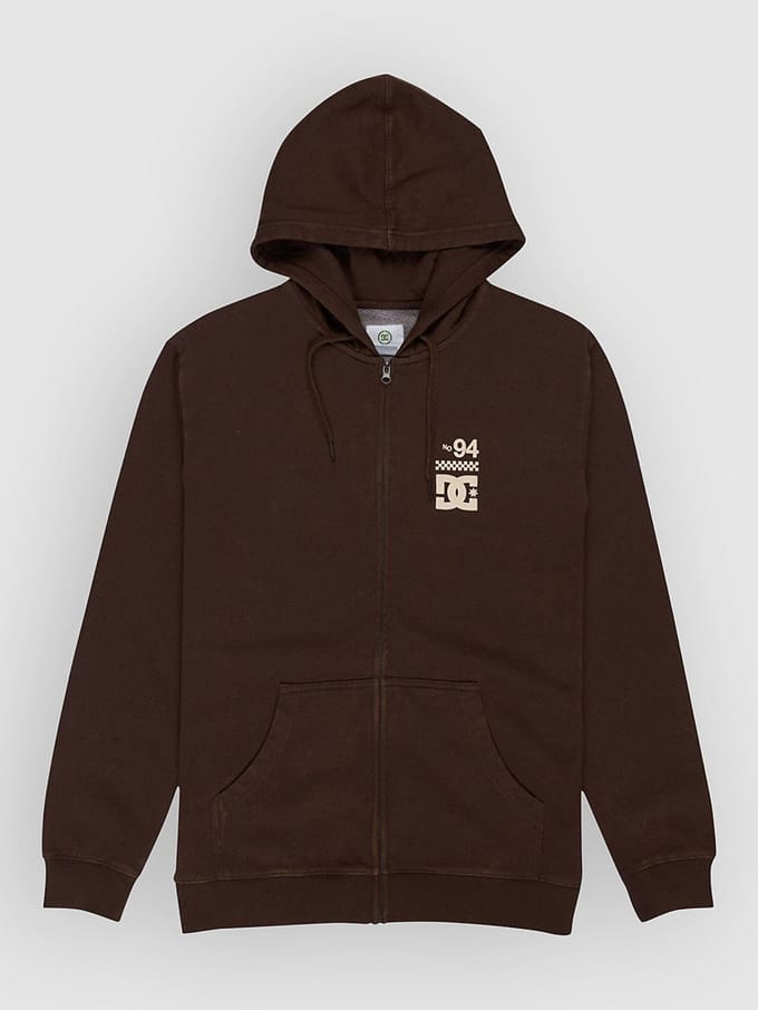 DC Chopper Zip Hoodie bruin