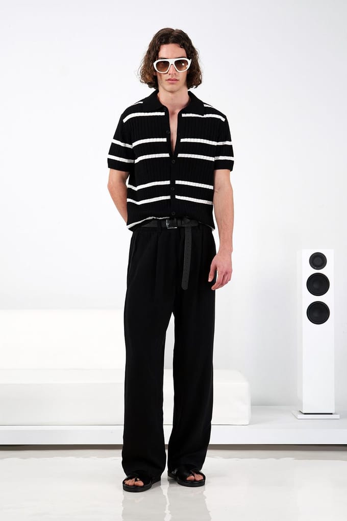 Brede Taille Pantalons met Plissé