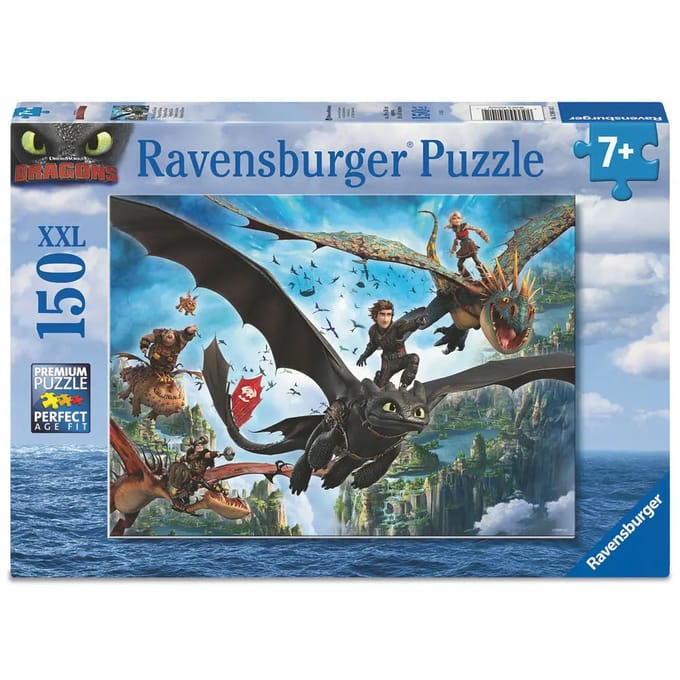 Ravensburger Dragons New Movie 150 stukjes XXL Kinderpuzzels