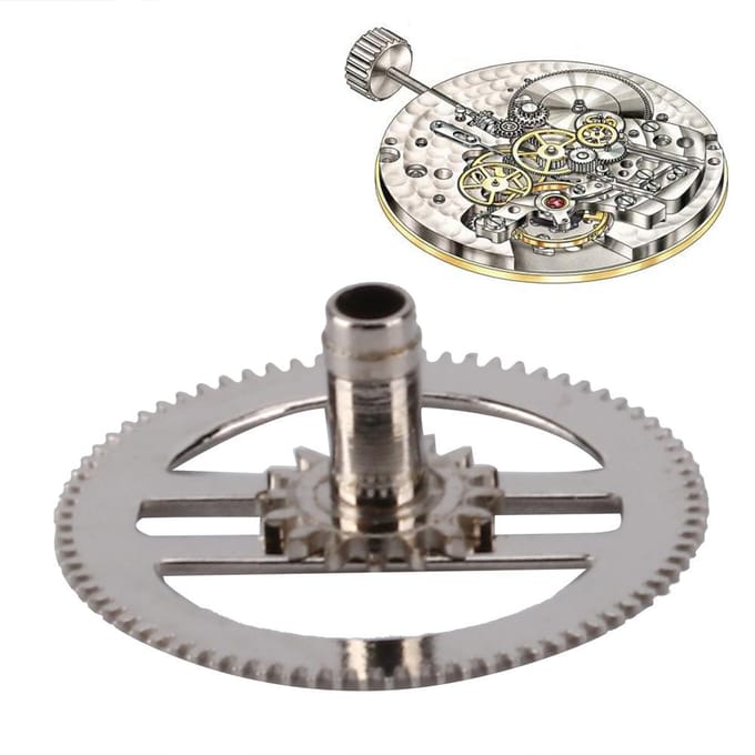Horloge Minuutwiel Horloge Vervangingsonderdeel voor 2836-2 2824-22834 Uurwerk gray