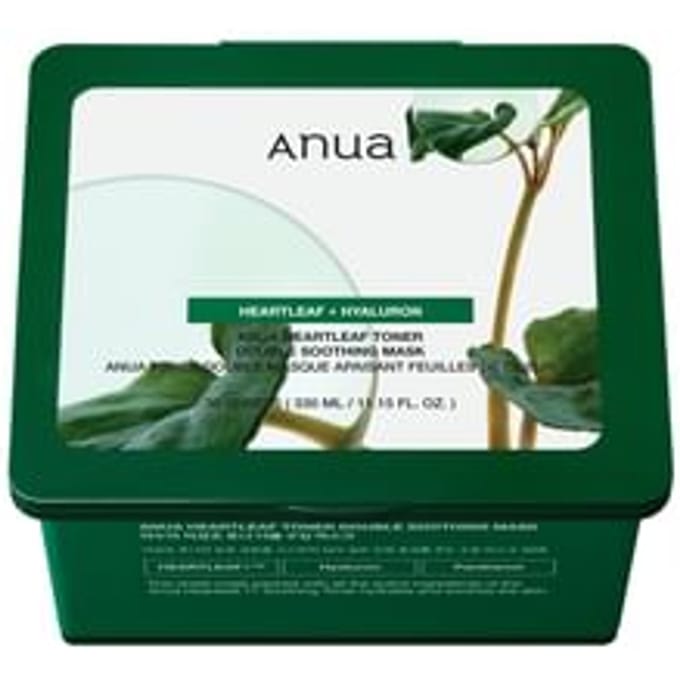 Anua - Heartleaf Toner Double Soothing Mask 30 sheets