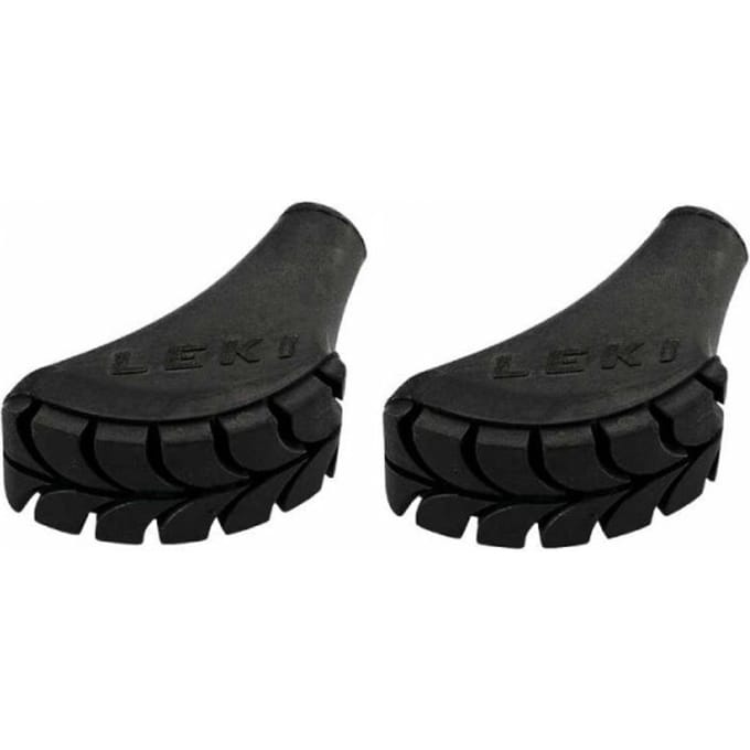 Leki Gummidemper Walking Pad Nordic voetjes Zwart