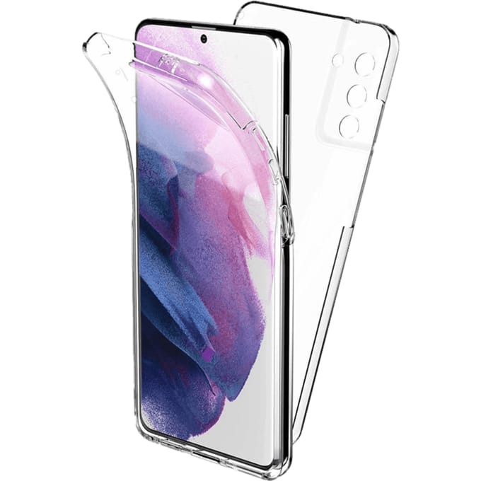Mocaa Samsung Galaxy S21 Full Body Beschermhoes Transparant