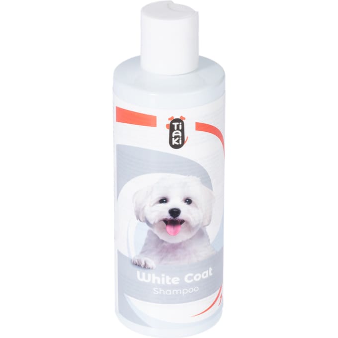 250ml TIAKI hondenshampoo voor witte vacht