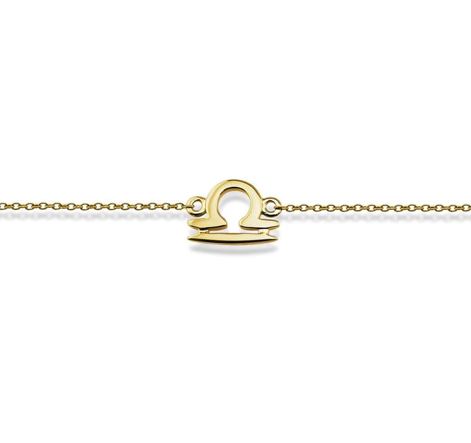Weegschaal Armband Gold-plated Zodiac ZB010G