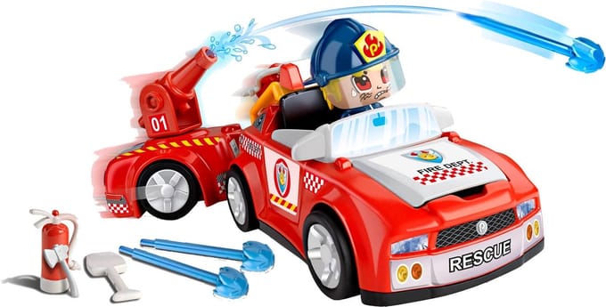 PinyPon Actiespeelgoed brandweerauto's