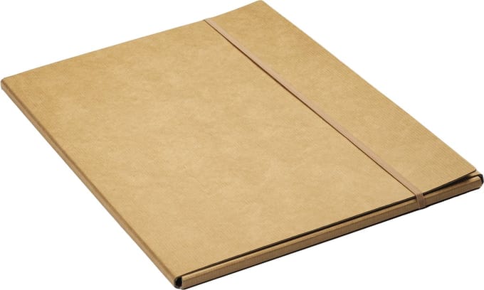 Stijlvolle solide Elastomap A3 kraft/bruin