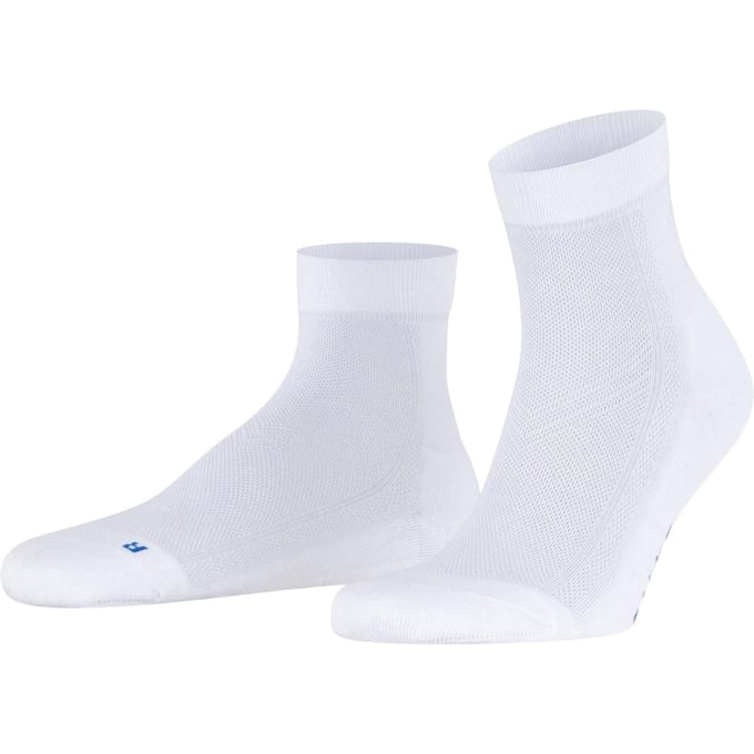 FALKE Cool Kick eenkleurig functioneel materiaal sokken unisex wit - maat 42-43