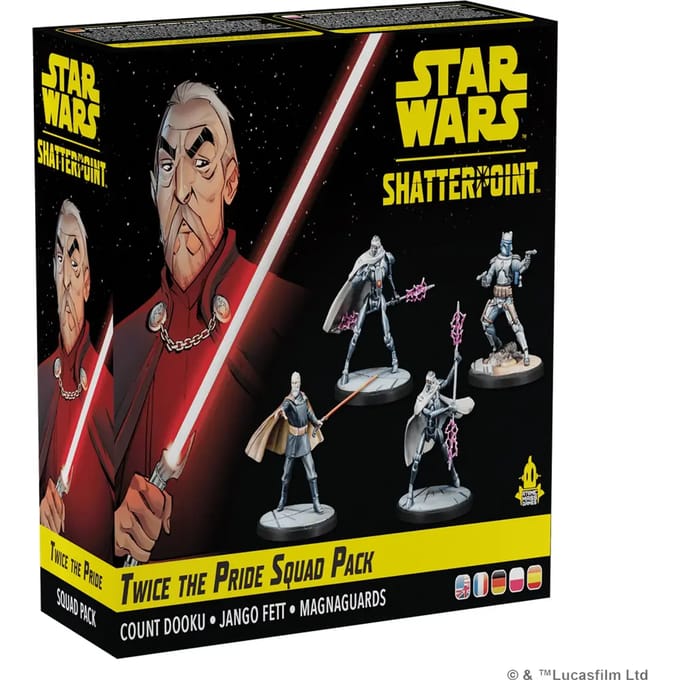 Figurine Atomic Mass Games Star Wars - Shatterpoint : Plus Dure Sera la Chute