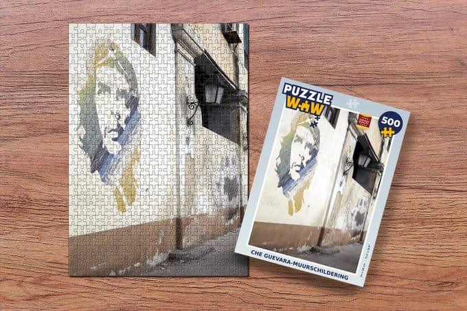 Puzzel Che Guevara-muurschildering - Legpuzzel - Puzzel 500 stukjes