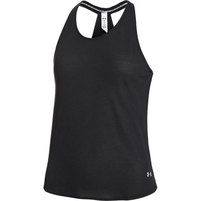 Under Armour Streaker Hardloopshirt Dames-Zwart
