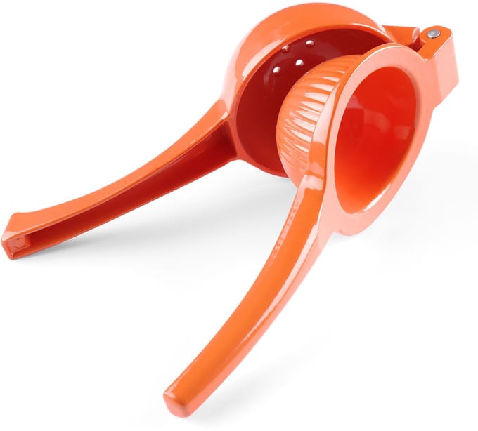 Bar Up Serie - Handmatige Citruspers - Aluminium - Oranje Kleur