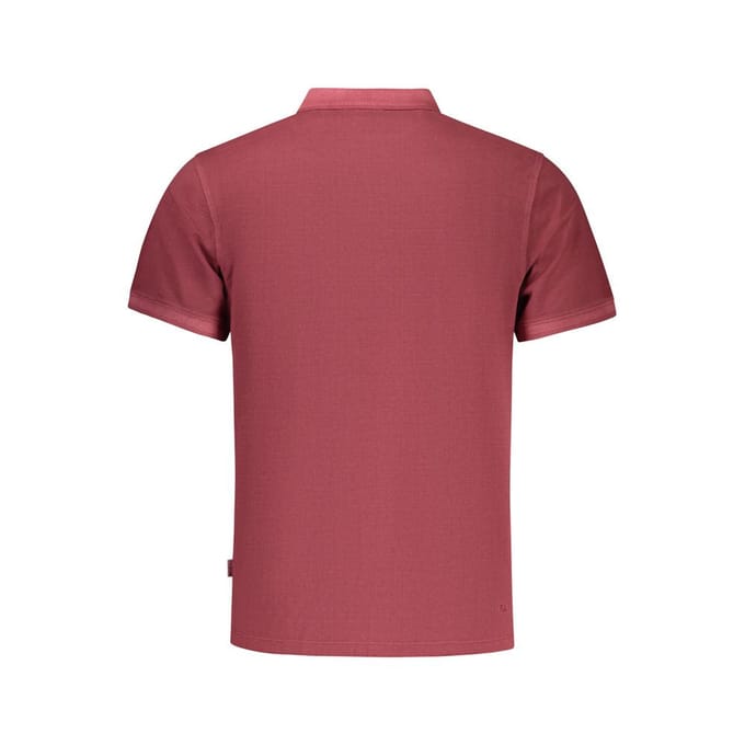 Pepe Jeans Rode Katoenen Heren Polo Shirt