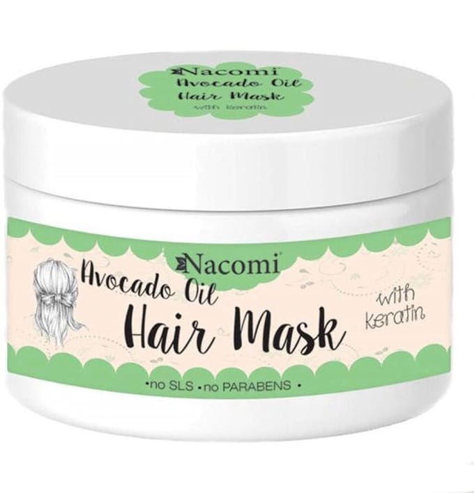 Nacomi Avocado Oil Hair Mask With Keratin 200ml.