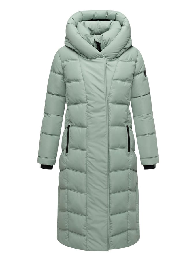 Navahoo dames gewatteerde mantel Engelsfeder XIV – warm, stijlvol & praktisch