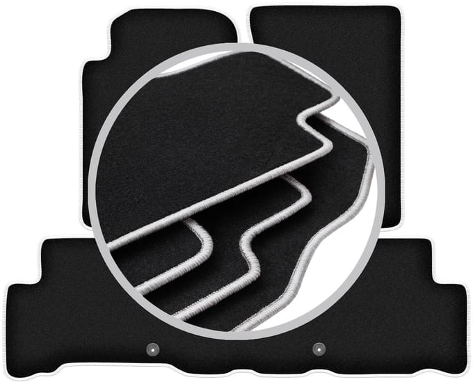 CARLUX-SILVER automatten voor: SsangYong Rexton III SUV (2013-)
