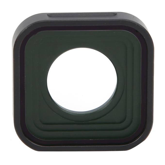 UV Lensfilter Beschermer voor Gopro 9 Actiecamera Lensbeschermhoes Vervanging gray