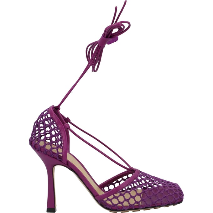 Bottega Veneta Stretch Laarzen Sandalen violet