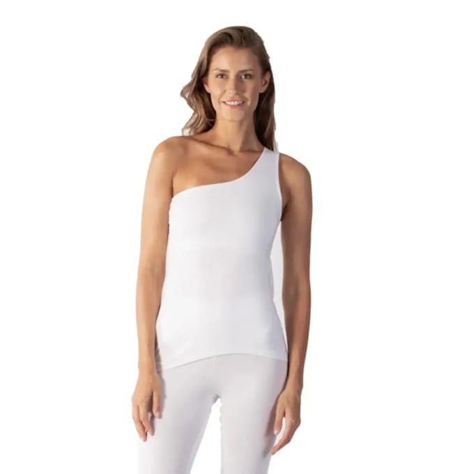 Asymmetrische tanktop voor dames Yogaessential Shakti
