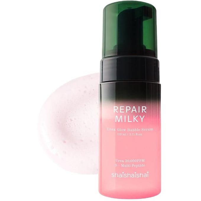 [shaishaishai] Repair Milky Urea Glow Bubble Serum 110ml black