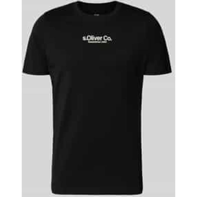 regular fit T-shirt van puur katoen