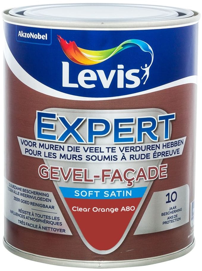Levis - Expert Gevel Mix - Clear Orange A80 - Mengverf - 1 L