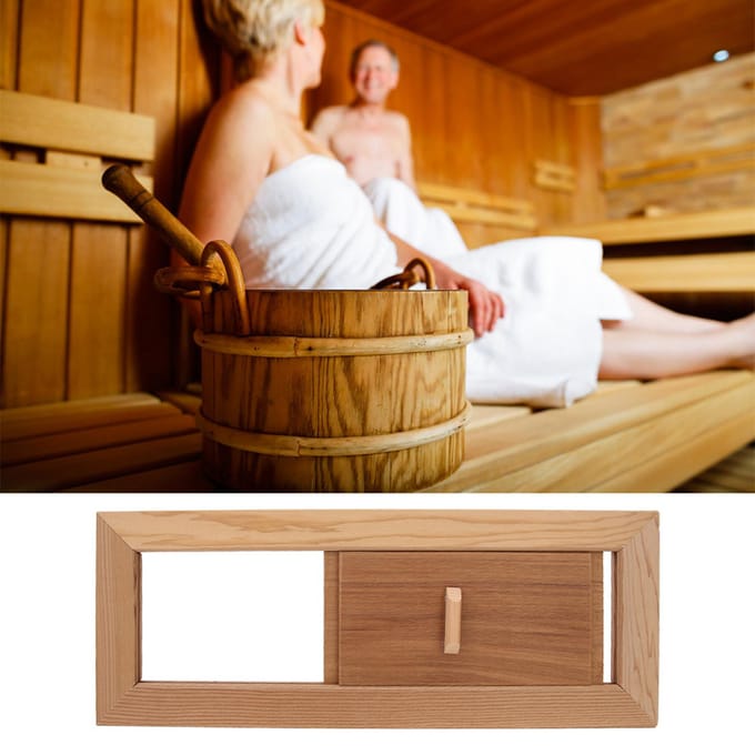 Stoomcabine Saunacabine Luchtventilatiepaneel Luchtrooster Sauna-accessoire