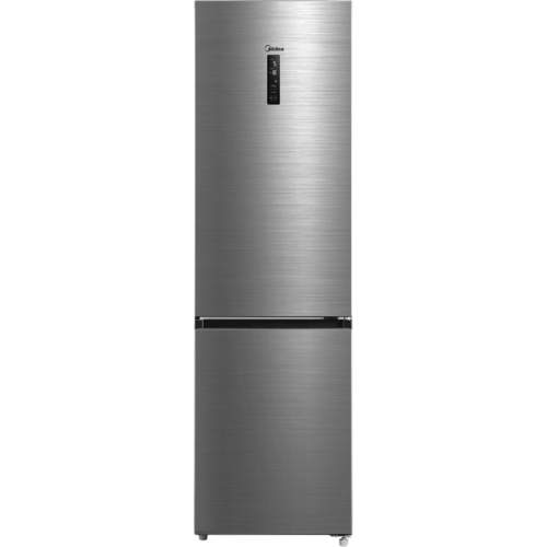 Midea MDRB521MGB02 gecombineerde koel-vriescombinatie energielabel B in roestvrij staal