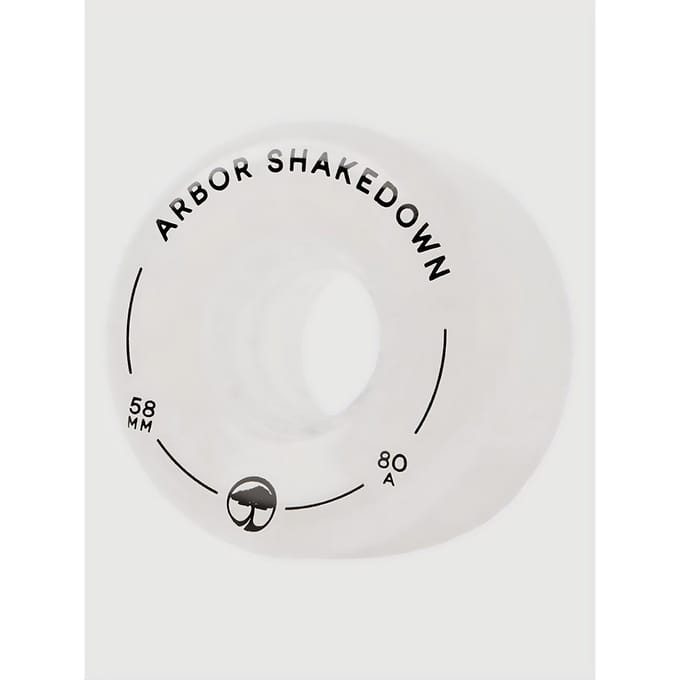 Arbor Shakedown 80a 58mm Wheels wit