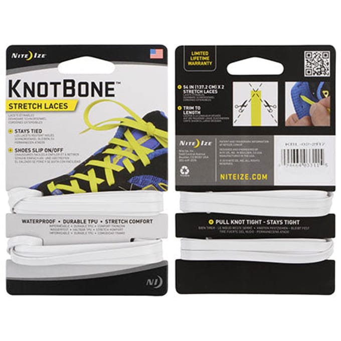Nite Ize Knotbone Laces White Veters Wit